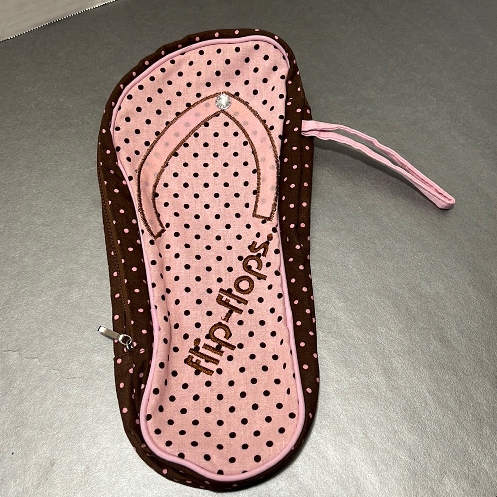 Flip flops/swimsuit travel case